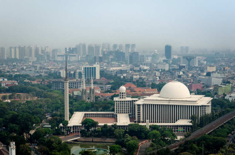 Mezquita Istiqlal - cosas que ver en yakarta