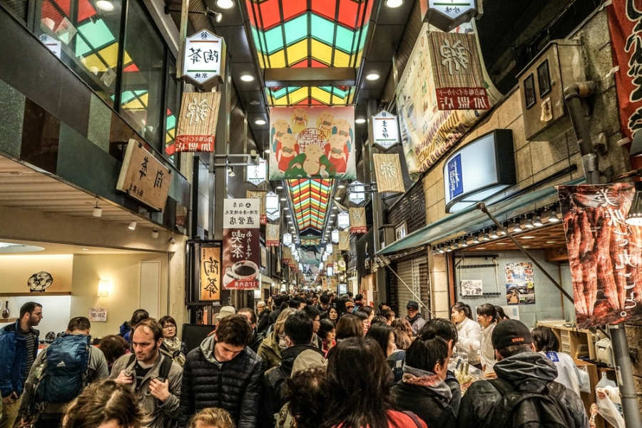 Mercado de nishiki - que ver y hacer en Kioto
