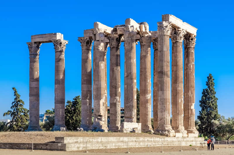 Templo de Zeus Olímpico - cosas que ver en atenas