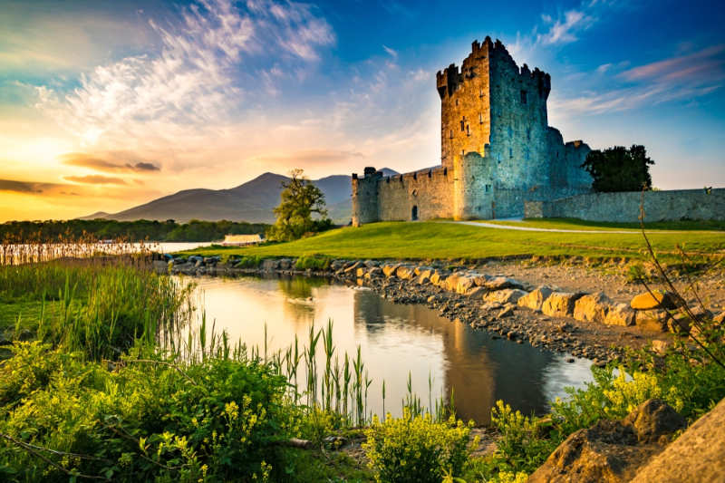 Castillo de ross - castillos en irlanda