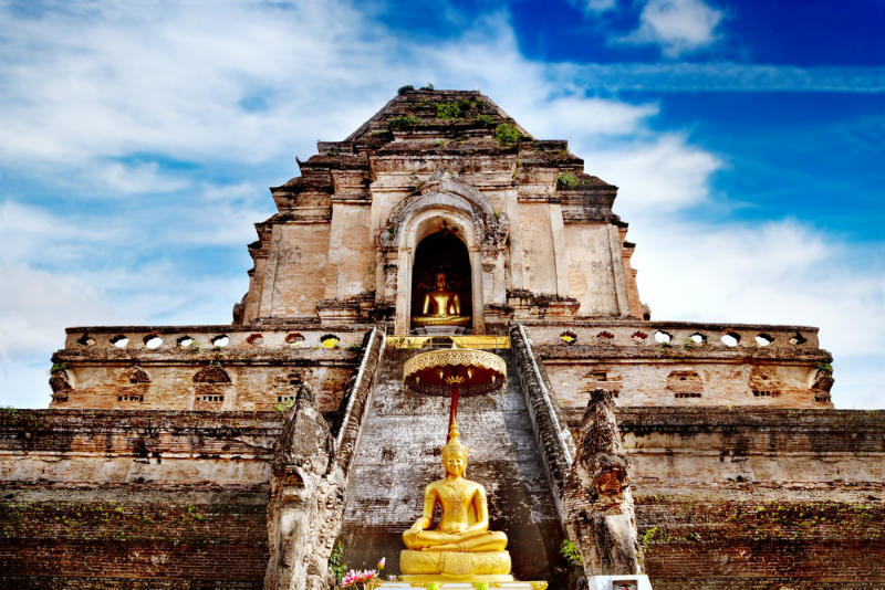 Ruinas de Wat Chedi Luang